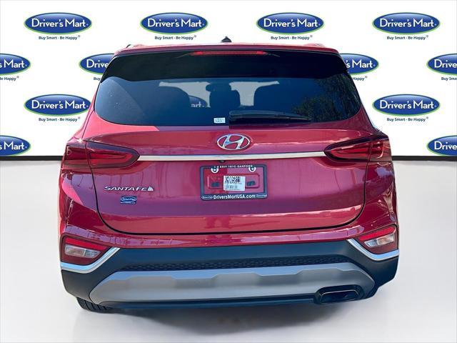 used 2019 Hyundai Santa Fe car, priced at $18,595