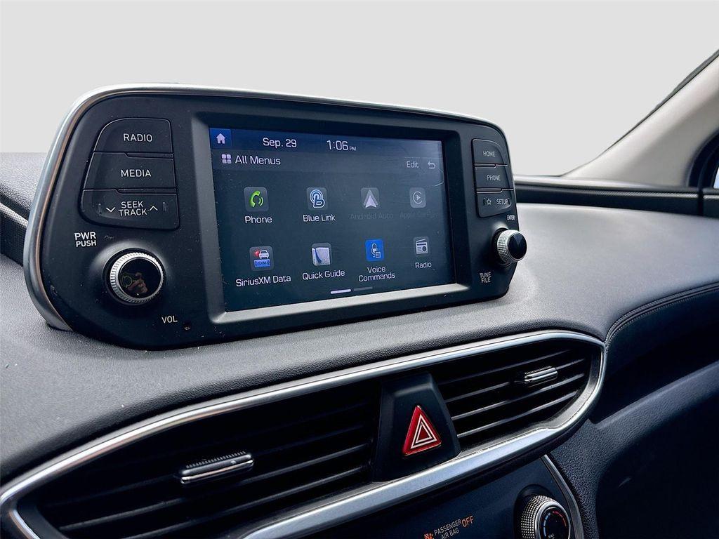 used 2019 Hyundai Santa Fe car, priced at $14,595