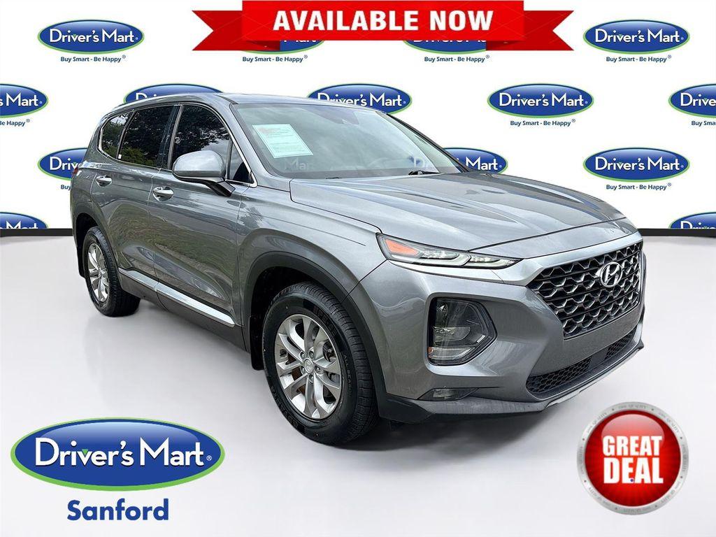 used 2019 Hyundai Santa Fe car, priced at $14,595
