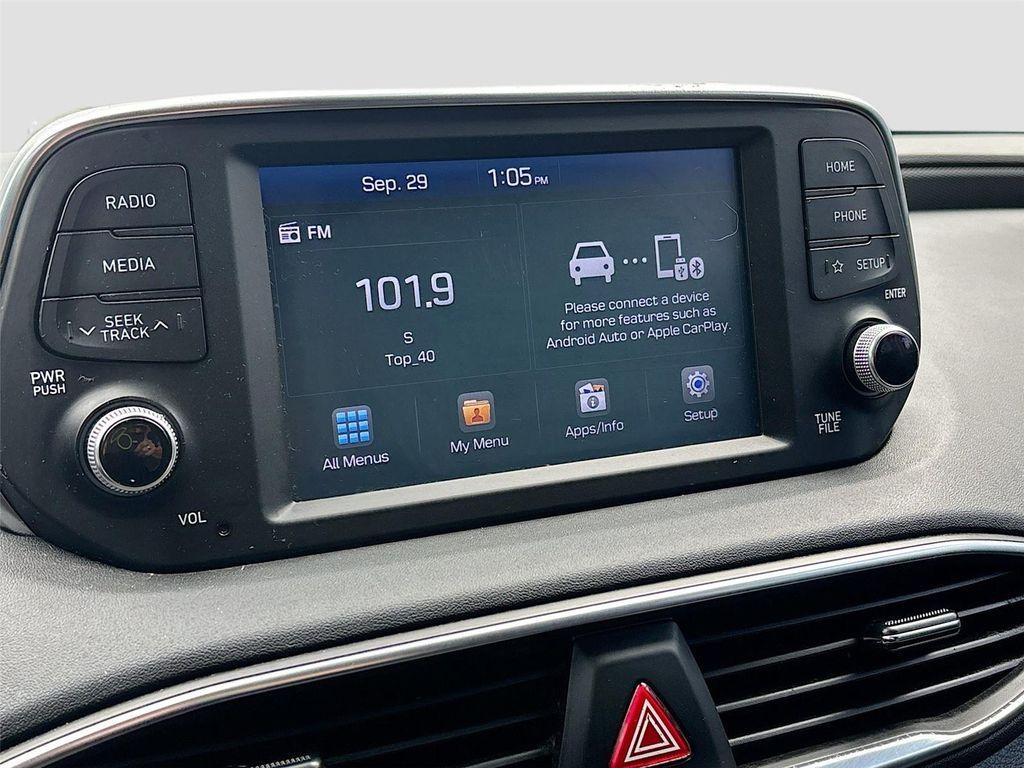 used 2019 Hyundai Santa Fe car, priced at $14,595