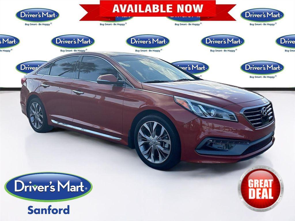 used 2015 Hyundai Sonata car, priced at $9,299