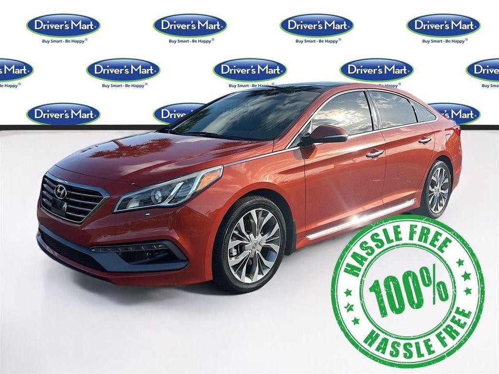 used 2015 Hyundai Sonata car, priced at $8,999