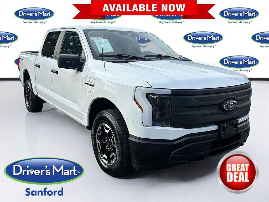 used 2022 Ford F-150 Lightning car, priced at $36,995