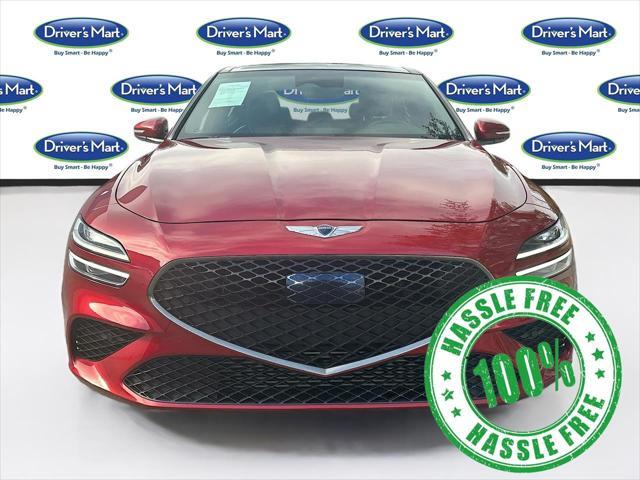 used 2022 Genesis G70 car, priced at $30,595