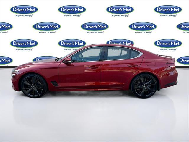 used 2022 Genesis G70 car, priced at $30,595