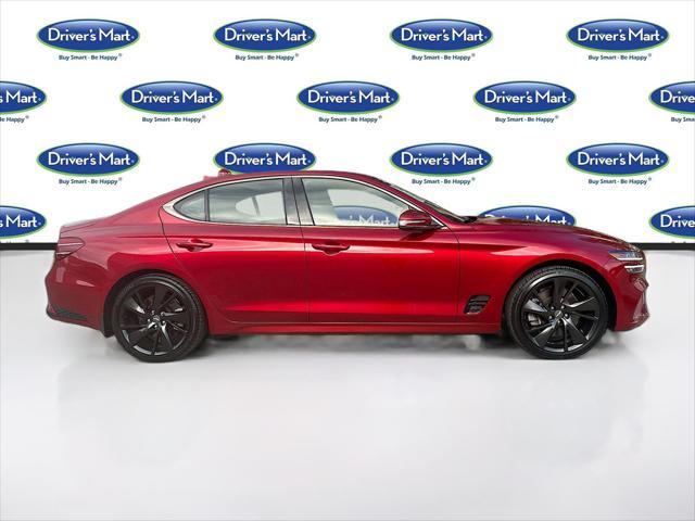 used 2022 Genesis G70 car, priced at $30,595