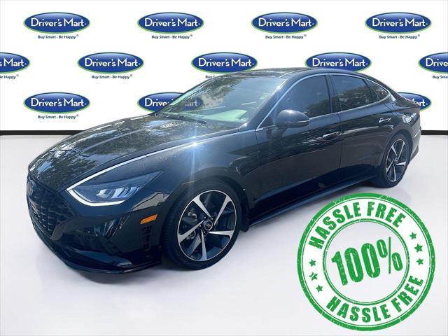 used 2021 Hyundai Sonata car, priced at $15,995