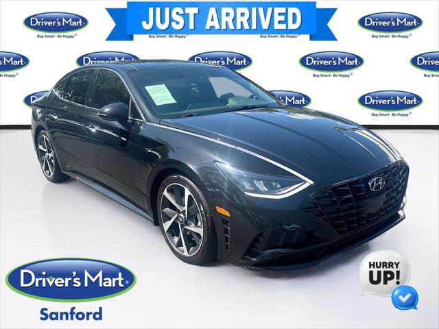 used 2021 Hyundai Sonata car, priced at $15,595
