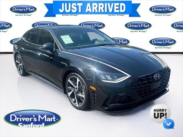 used 2021 Hyundai Sonata car, priced at $15,995