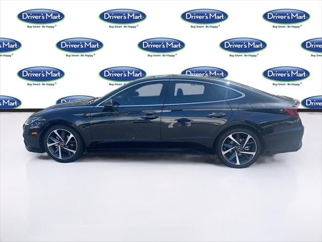 used 2021 Hyundai Sonata car, priced at $15,995