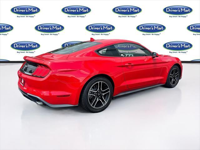 used 2021 Ford Mustang car, priced at $19,595