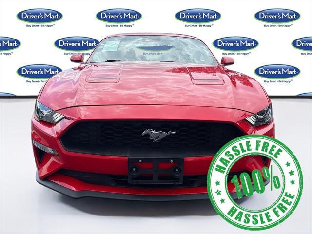 used 2021 Ford Mustang car, priced at $19,595