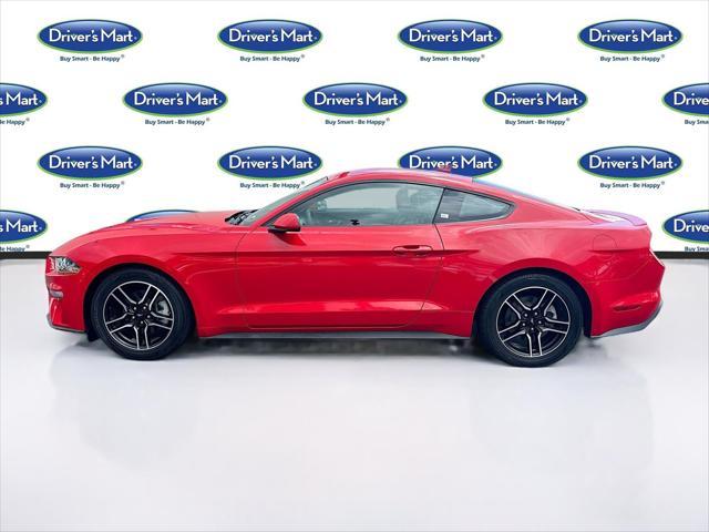 used 2021 Ford Mustang car, priced at $19,595