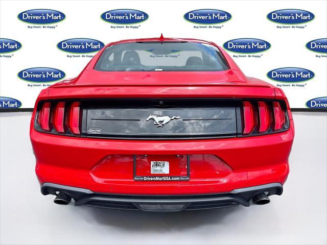 used 2021 Ford Mustang car, priced at $19,595