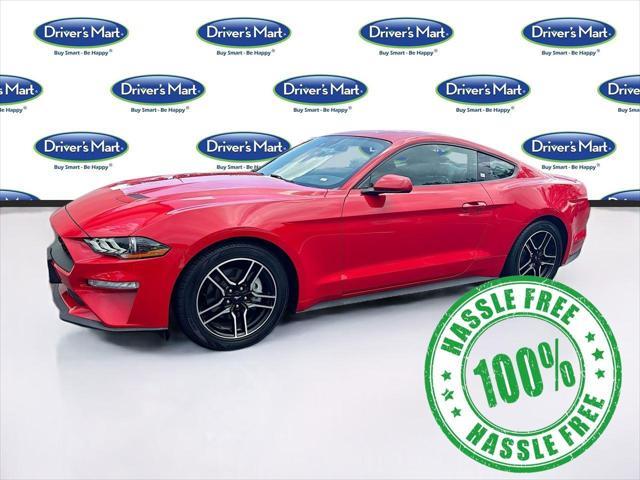 used 2021 Ford Mustang car, priced at $19,595