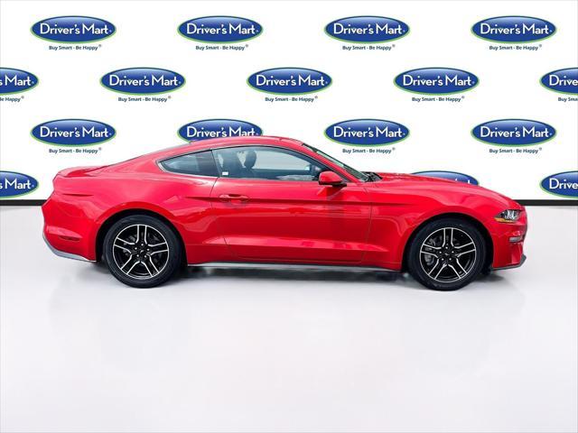 used 2021 Ford Mustang car, priced at $19,595