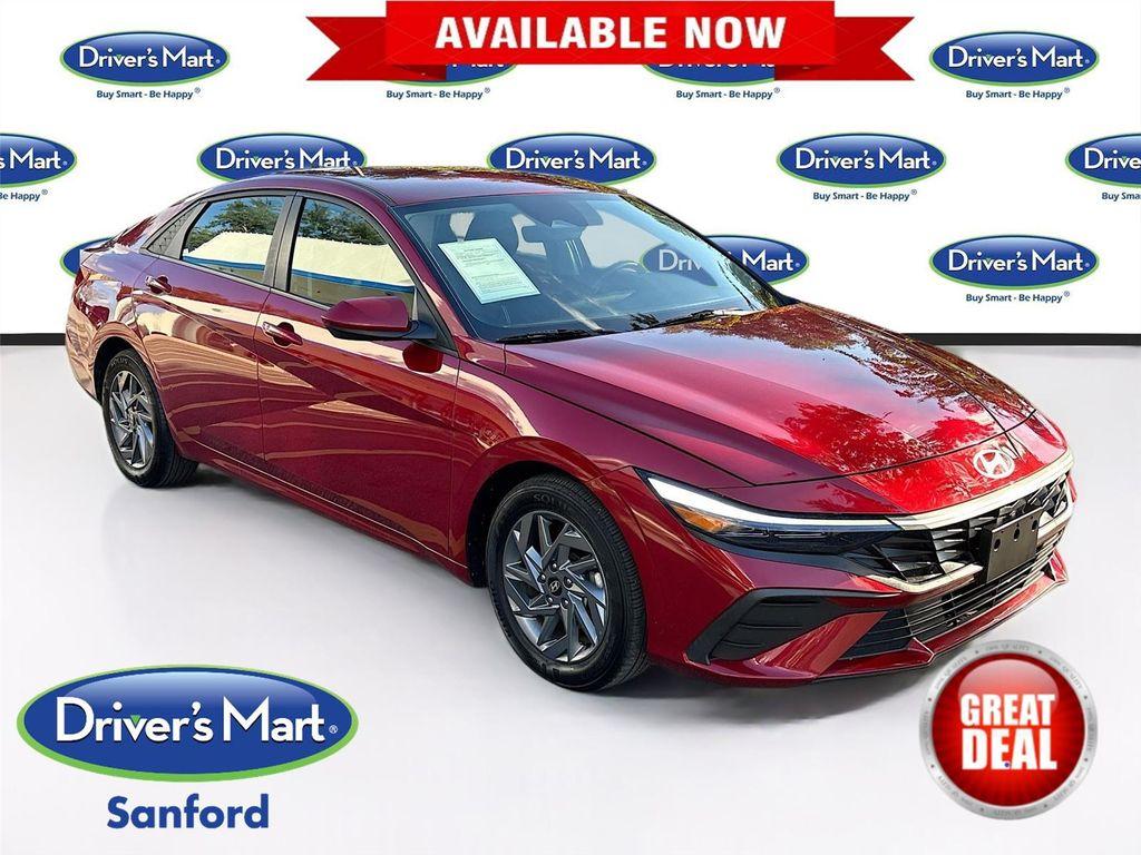 used 2024 Hyundai Elantra car, priced at $16,995