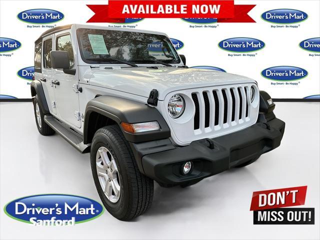 used 2021 Jeep Wrangler Unlimited car, priced at $26,995