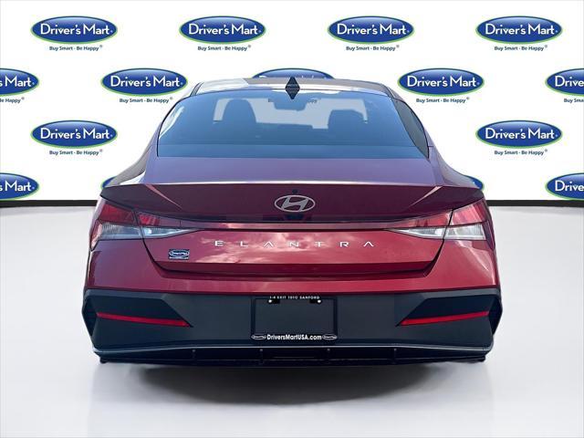 used 2024 Hyundai Elantra car, priced at $19,595