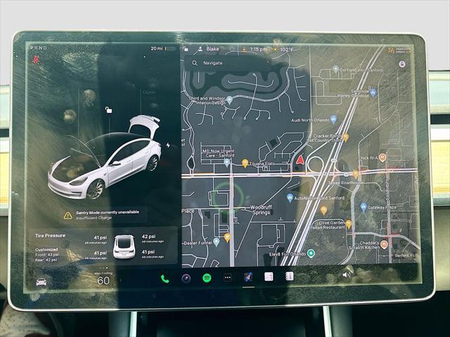 used 2020 Tesla Model 3 car, priced at $19,595