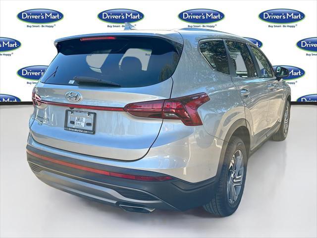 used 2021 Hyundai Santa Fe car, priced at $18,595