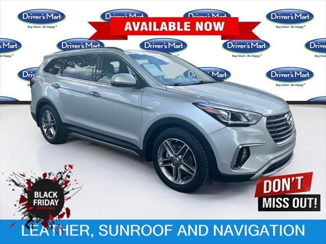 used 2017 Hyundai Santa Fe car, priced at $12,895