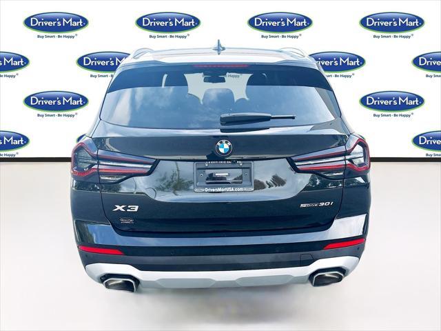 used 2023 BMW X3 car, priced at $31,495