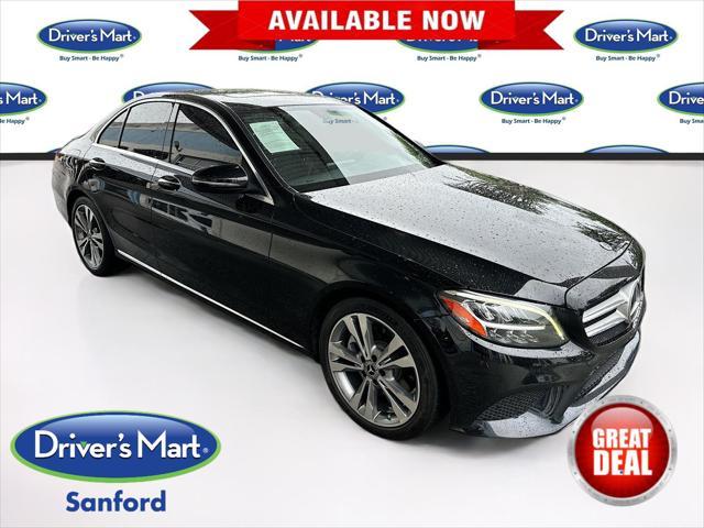 used 2019 Mercedes-Benz C-Class car, priced at $17,795