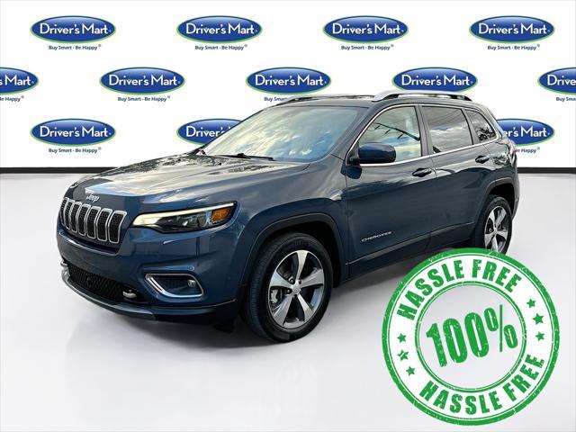 used 2021 Jeep Cherokee car, priced at $22,595