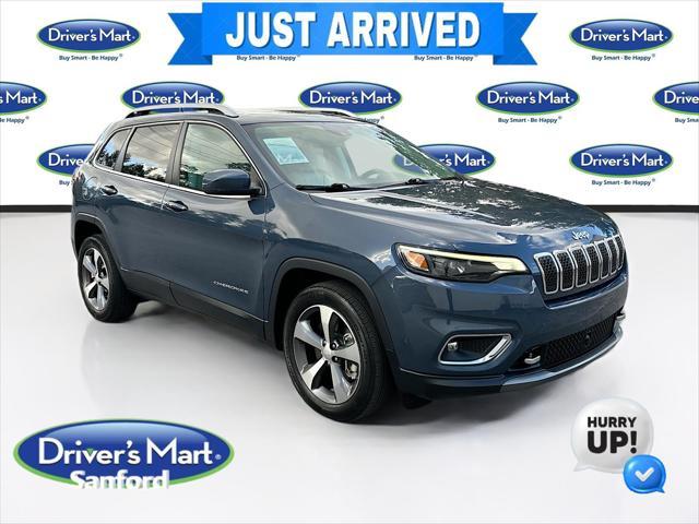 used 2021 Jeep Cherokee car, priced at $22,595