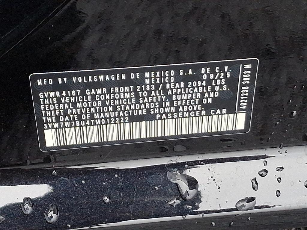 new 2026 Volkswagen Jetta car, priced at $30,324