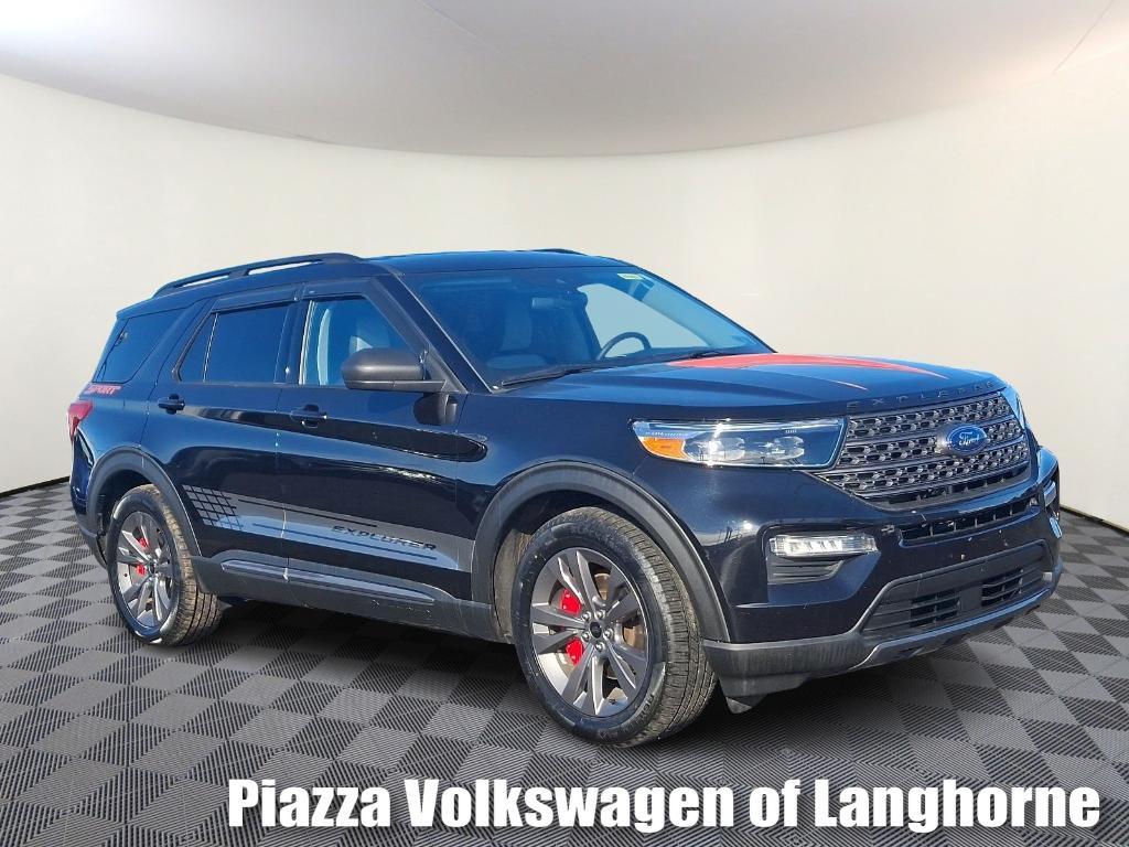 used 2021 Ford Explorer car, priced at $23,999