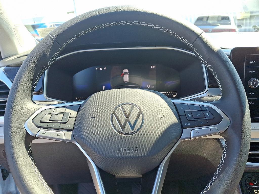 new 2025 Volkswagen Taos car, priced at $33,432
