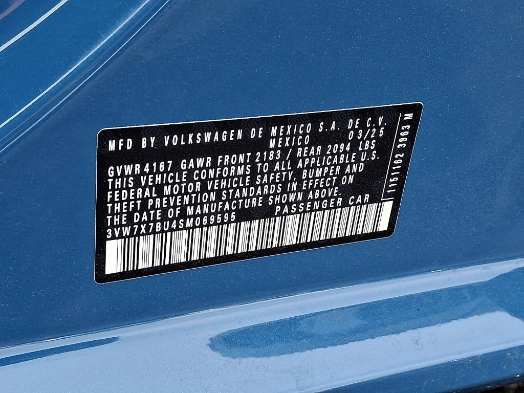 new 2025 Volkswagen Jetta car, priced at $28,876