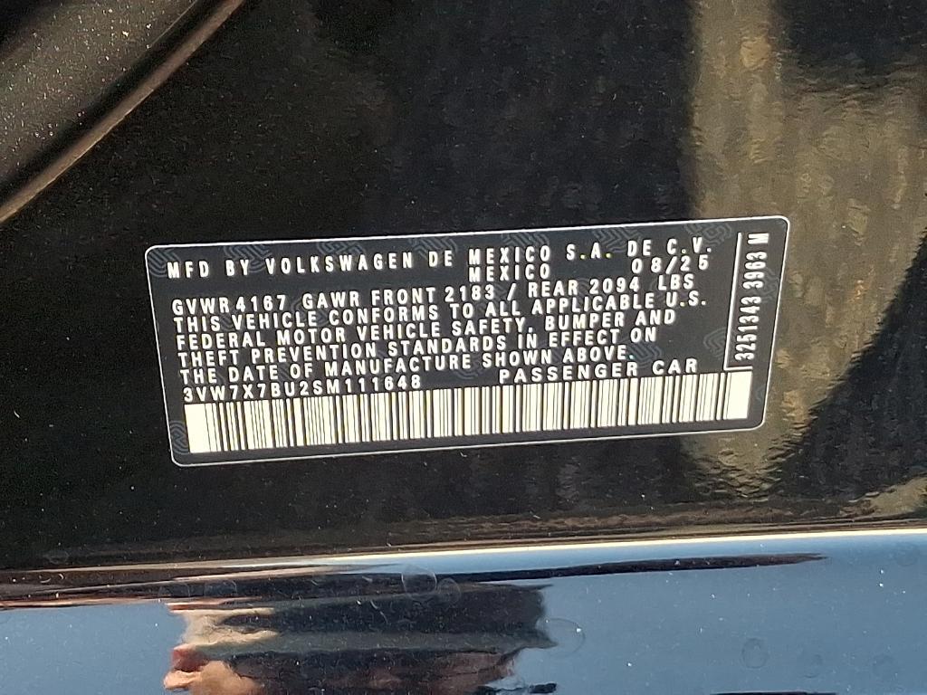 new 2025 Volkswagen Jetta car, priced at $29,389