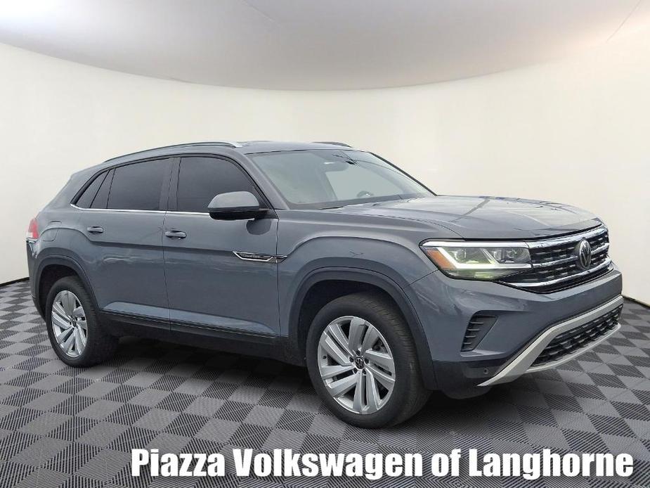 used 2021 Volkswagen Atlas Cross Sport car, priced at $25,899