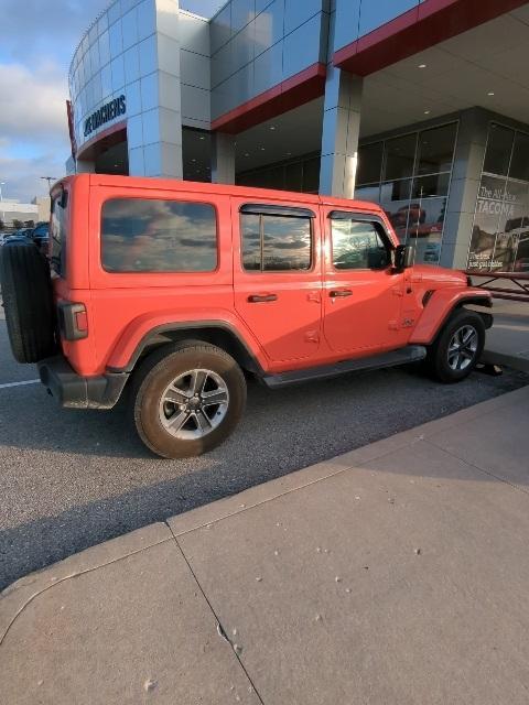 used 2020 Jeep Wrangler Unlimited car, priced at $26,491