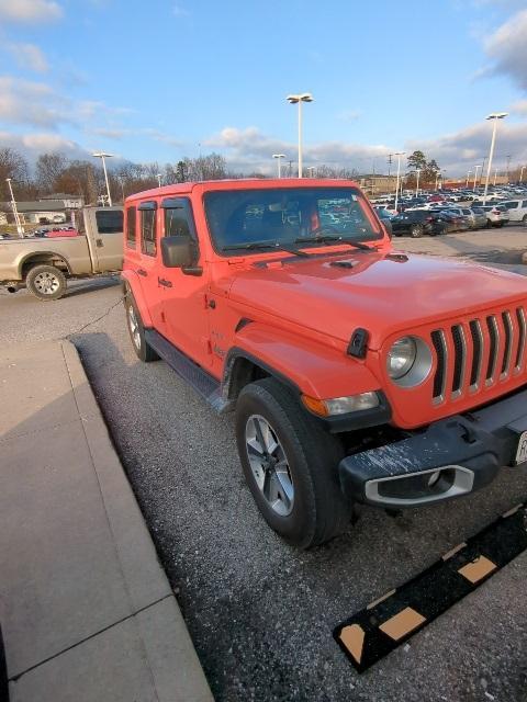 used 2020 Jeep Wrangler Unlimited car, priced at $26,491