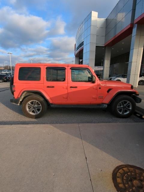 used 2020 Jeep Wrangler Unlimited car, priced at $26,491