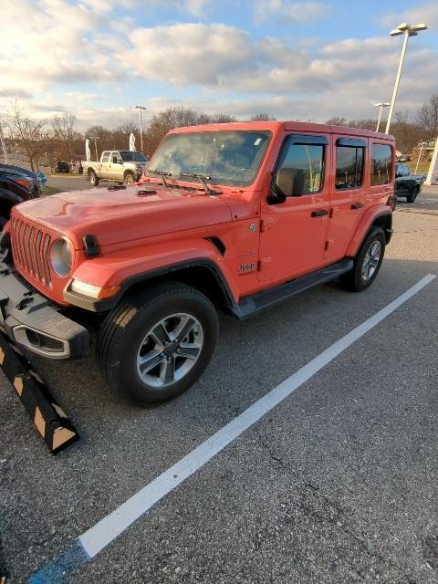 used 2020 Jeep Wrangler Unlimited car, priced at $26,491