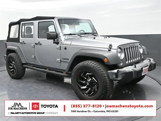 used 2017 Jeep Wrangler Unlimited car, priced at $16,891