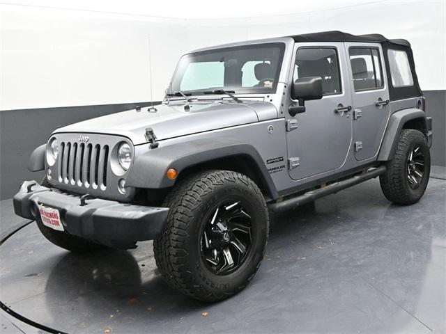 used 2017 Jeep Wrangler Unlimited car, priced at $16,891