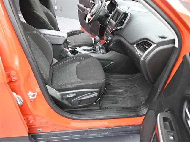 used 2021 Jeep Cherokee car, priced at $16,691