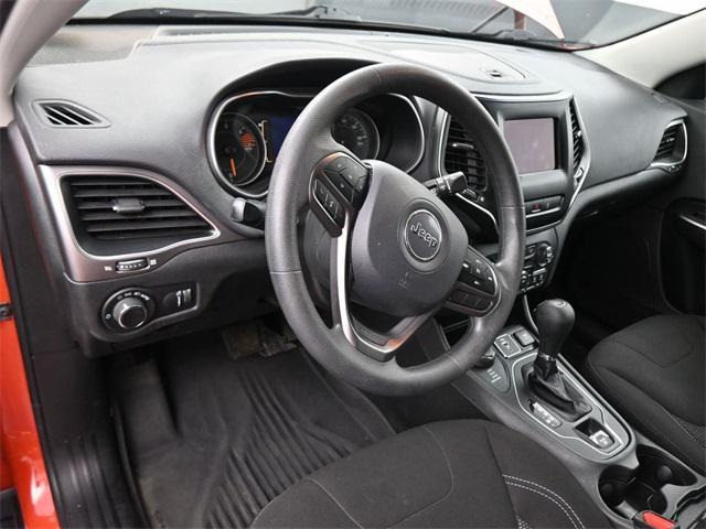 used 2021 Jeep Cherokee car, priced at $16,691