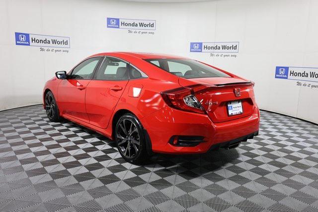 used 2020 Honda Civic car, priced at $20,000