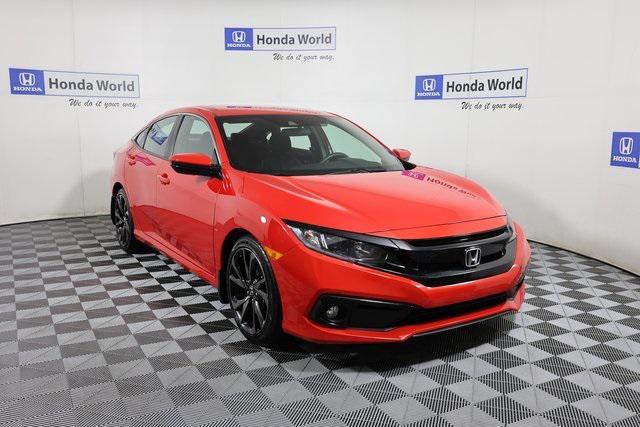 used 2020 Honda Civic car, priced at $20,000