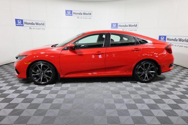 used 2020 Honda Civic car, priced at $20,000