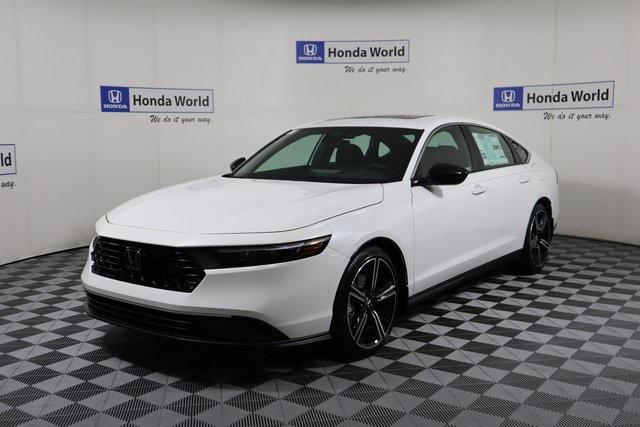 new 2024 Honda Accord Hybrid car, priced at $34,445