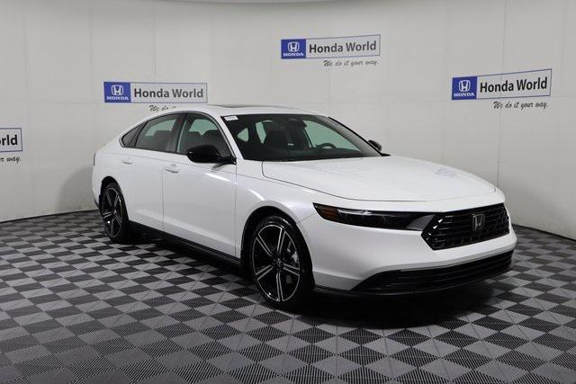 new 2024 Honda Accord Hybrid car, priced at $34,445