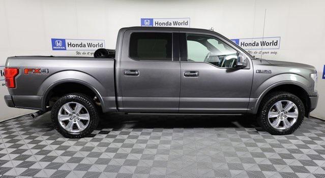 used 2018 Ford F-150 car, priced at $35,270